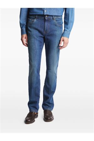 5 Pocket Jeans in Stretch Denim FAY | NTM8752196LZERU604