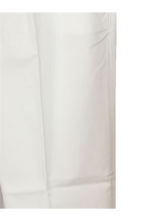 Slim-fit chinos white stretch cotton FAY | NTW8052531TWBTB001