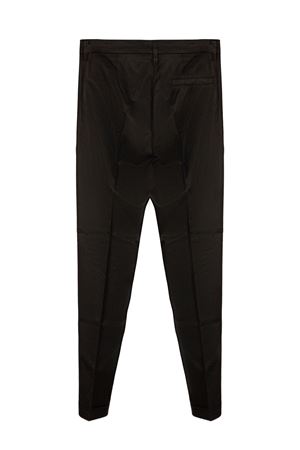 Slim-fit chinos black stretch cotton FAY | NTW8052531TWBTB999