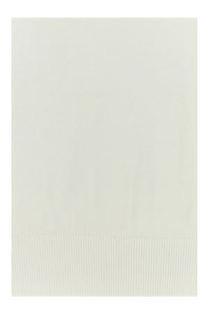 T-shirt in cotone a maglia bianca FEDELI | MU0D801441