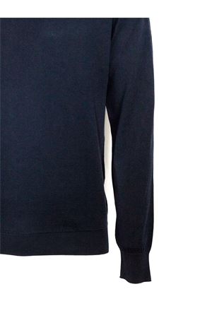 Blue Organic Cotton Crewneck Sweater FEDELI | MU0D8015828