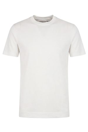 T-shirt in cotone bianco FEDELI | TUD0011941