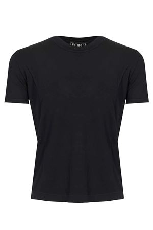 Maglietta in cotone blu scuro FEDELI | TUD00119828