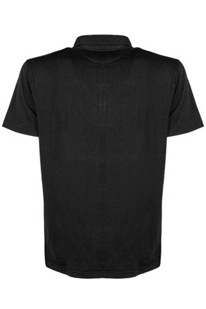 Black cotton polo shirt FEDELI | TUD0012036