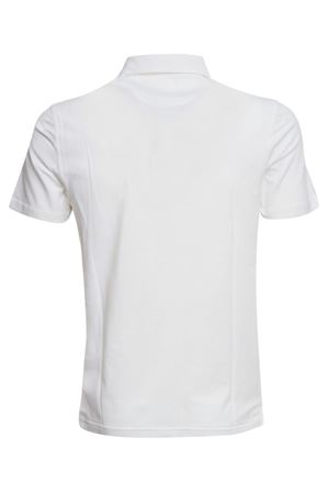 Polo a maniche corte in jersey di cotone bianco FEDELI | TUD0012041