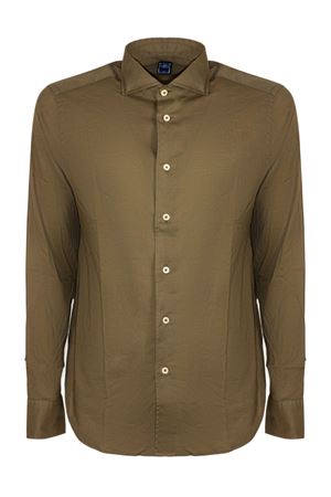 Green Cotton Voile Shirt FEDELI | TUD00507197