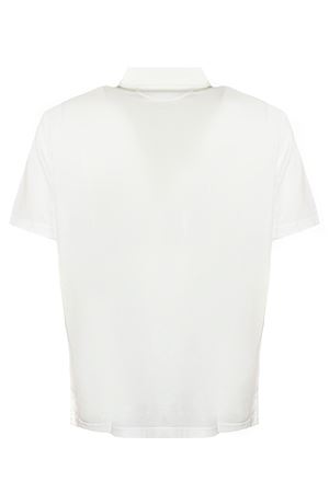 White Cotton Piquet Polo FEDELI | TUF0013041