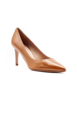 Asian brown nappa leather pumps FESTA | ASIANNAPPACUOIO