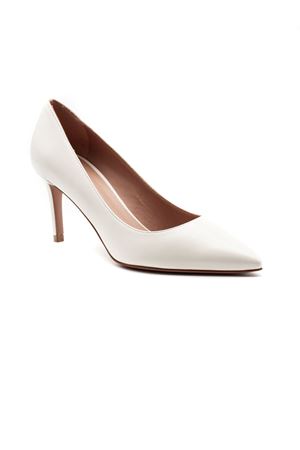 Décolleté Asian in pelle liscia bianco latte FESTA | ASIANNAPPALATTE