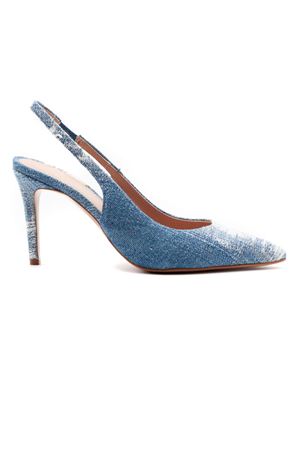 Décolleté slingback Carolas in denim blu sfumato FESTA | CAROLASJEANSVINTAGEBLU