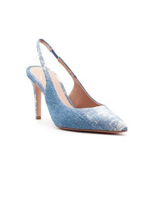 Décolleté slingback Carolas in denim blu sfumato FESTA | CAROLASJEANSVINTAGEBLU