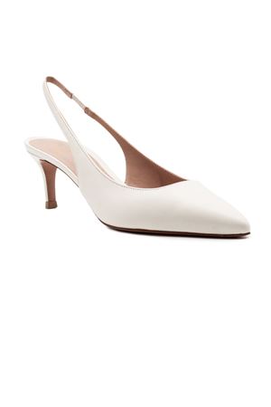 Slingback Dalila in pelle spazzolata bianco latte FESTA | DALILASNAPPALATTE