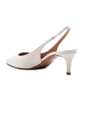 Slingback Dalila in pelle spazzolata bianco latte FESTA | DALILASNAPPALATTE