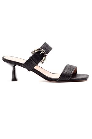Sandalo Orienna in tessuto nero FESTA | ORIENNANERO