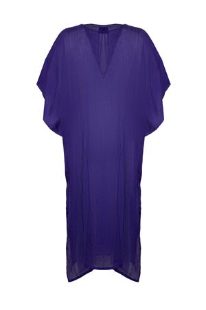 Kaftano lungo in ramie viola FISICO | FK47N0F0703