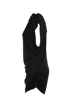 Top nero drappeggiato FISICO | FM33JVF0009