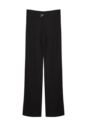 Pantalone nero a gamba ampia FISICO | FN22JVF0009