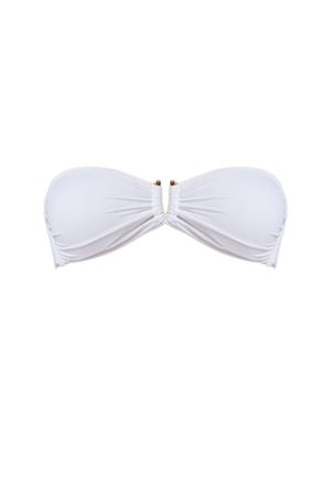 Reggiseno a fascia in microfibra bianco FISICO | FR89M0F0001