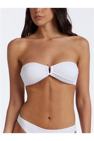 Reggiseno a fascia in microfibra bianco FISICO | FR89M0F0001