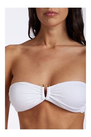 Reggiseno a fascia in microfibra bianco FISICO | FR89M0F0001