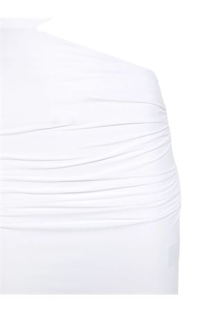 Abito lungo monospalla bianco FISICO | FV29M0F0001