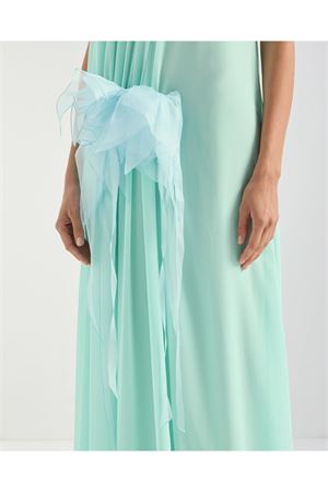 Long dress with side flower GENNY | 80AAO4M500345187