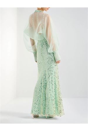 Coprispalle in pura seta verde GENNY | 80AAQ52AN0193197