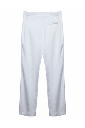 Pantaloni in tessuto fluido bianco GENNY | 80AJA178N0783003