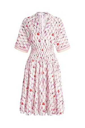 Abito in popeline di cotone leggero stampato GENNY | 80AJO4P6NS894495