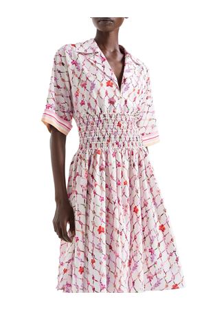 Abito in popeline di cotone leggero stampato GENNY | 80AJO4P6NS894495