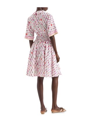 Abito in popeline di cotone leggero stampato GENNY | 80AJO4P6NS894495