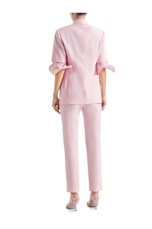 Pink structured Cotton Jacket GENNY | 80AJQ555N0786495