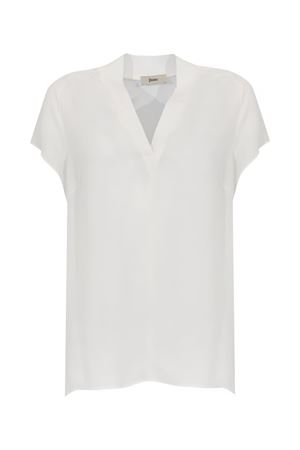 Camicetta bianca in viscosa HERNO | BL000046D128841000