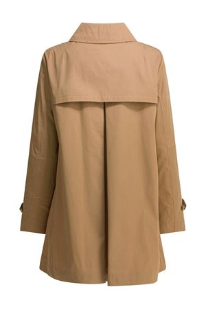 Trench in gabardina di cotone beige HERNO | GC000567D132382157