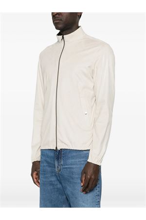 Giacca in morbida microfibra scamosciata beige HERNO | GI000657U124541310