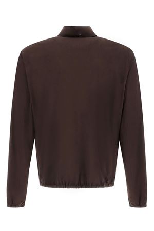Giacca in morbida microfibra scamosciata marrone HERNO | GI000657U124548993