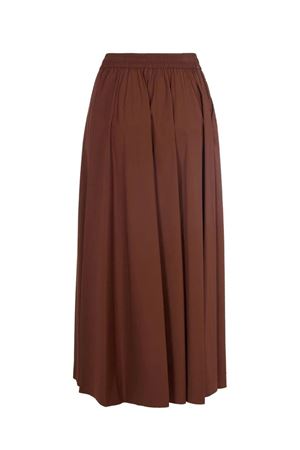 Gonna lunga in nylon 20 denari marrone HERNO | GN000007D12431SZ2240