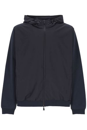 Giacca blu con cappuccio HERNO | JC000079U560319200