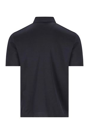 Blue cotton polo shirt HERNO | JPL00125U520599201
