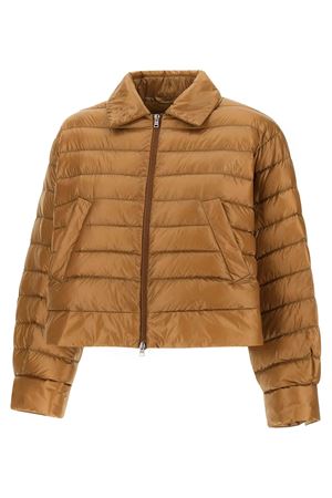 Cappa In Marrone Cammello Nylon Ultralight HERNO | PI002223D12017Z2157