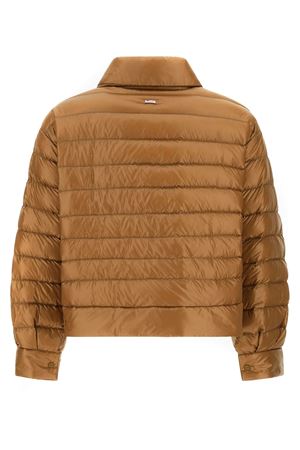 Cappa In Marrone Cammello Nylon Ultralight HERNO | PI002223D12017Z2157