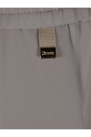 Pantaloni fluidi in cady beige HERNO | PT000008D12875S1985