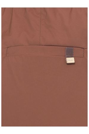 Pantaloni realizzati in nylon 20 denari marrone HERNO | PT000031D12431SZ2240