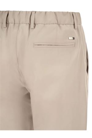 Pantaloni Con Coulisse In Cotton Feel Beige HERNO | PT000091U125311985