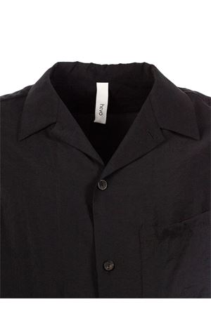 Novoli shirt in black cotton denim HEVO | NOVOLICL7110303