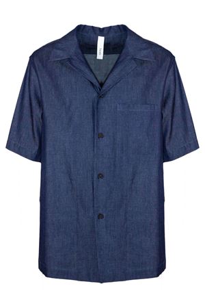 Novoli shirt in blue cotton denim HEVO | NOVOLICL7194025