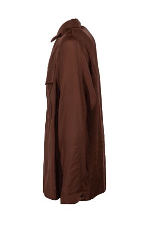 Specchiolla shirt in lightweight brown fabric HEVO | SPECCHIOLLASCL7111124