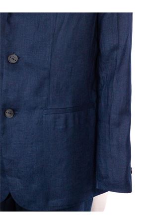 Abito Surano in lino blu HEVO | SURANOSUITSKL7304025