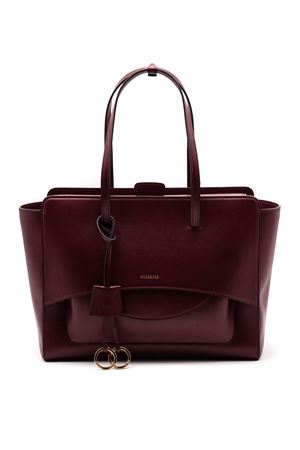 Bordeaux shoulder bag crafted HIDESINS | FL11TRWNE