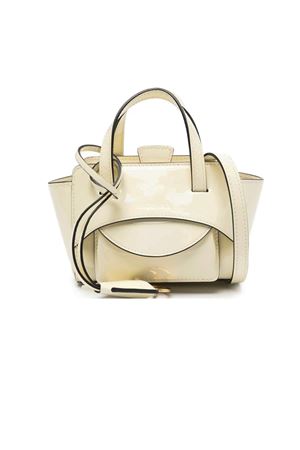 Yellow mini bag crafted in smooth calf leather HIDESINS | FL14PMCNR